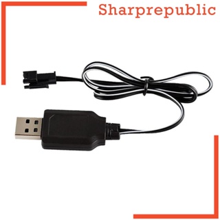 [Sharprepublic] ที่ชาร์จแบตเตอรี่ USB 4.8v 250mA สําหรับโมเดลรถบังคับ