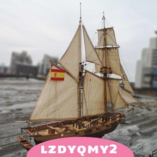 [Lzdyqmy2] ชุดโมเดลเรือปริศนา สเกล 1:100 แบบประกอบ สําหรับบ้าน ห้อง