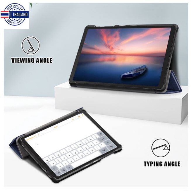 เคสฝาพั  ซัมซุง แท็ป เอ7ไลท์ 2021 ที220 / ที225 ขนาดหน้าจอ 8.7นิ้ว Luxury Case Cover For For Samsung Galaxy Tab A7Lite