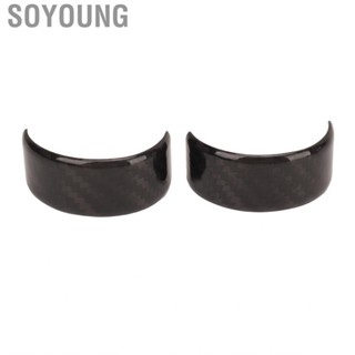 Soyoung Hot Steering Wheel Trim Circle Carbon Fiber C8 20 To 23