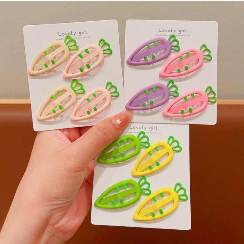 กิ๊บติดผมด้านข้าง สไตล์เกาหลี ลายการ์ตูนน่ารัก แฟชั่น สีสันสดใส เหมาะสําหรับเด็กผู้หญิง สิ่งน่ารัก ของขวัญสําหรับเด็กและผู้หญิง - รูปที่ 4