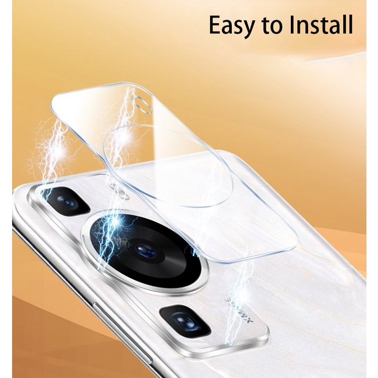 ฟิล์มกระจกนิรภัยกันรอยเลนส์กล้อง HD แบบใส กันรอยขีดข่วน สําหรับ Huawei P60 Pro P60Pro P60 Art P60Art