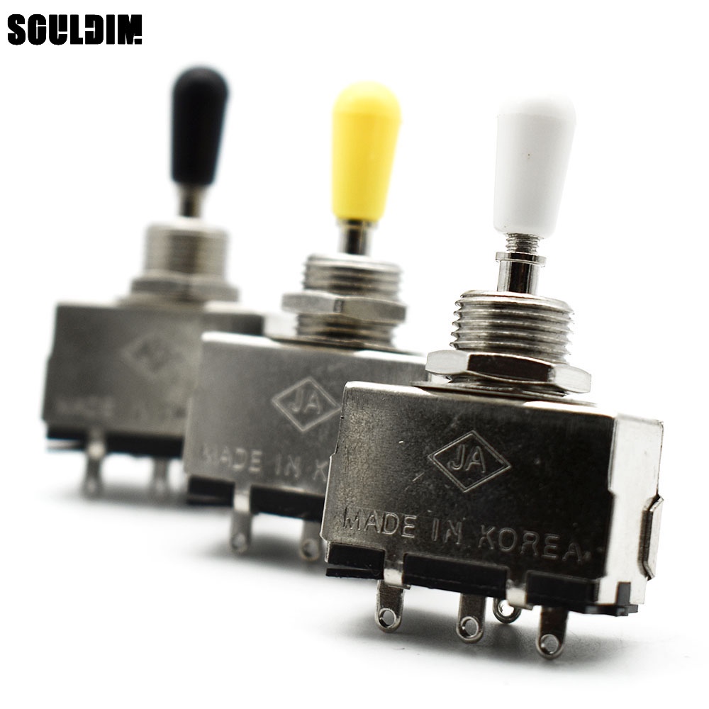 3 Way Toggle Switch สําหรับ LP SG กีตาร์ไฟฟ้าคุณภาพสูง 3 Way Control ไฟฟ้า Guitarra สวิทช์โลหะ