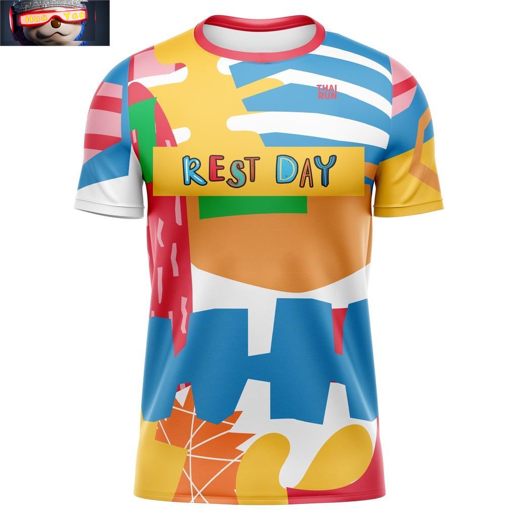 Thairun(ไทยรัน) เสื้อออกกำลังกาย เสื้อวิ่ง Thairun Restday