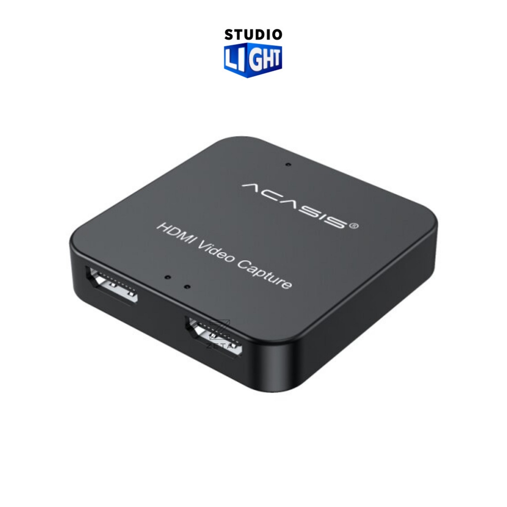 Acasis แคปเจอร์การ์ด HDMI  Video Capture Card HD33 1080P แคปเจอร์ การ์ด สำหรับต่อกล้อง ไลฟ์สด สตรีม