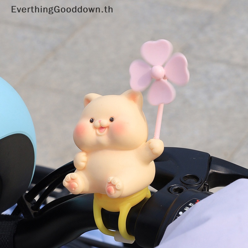 Ever ใบพัด ลายกระต่าย หมูน้อยน่ารัก สีชมพู สําหรับตกแต่งหมวกกันน็อค รถจักรยาน