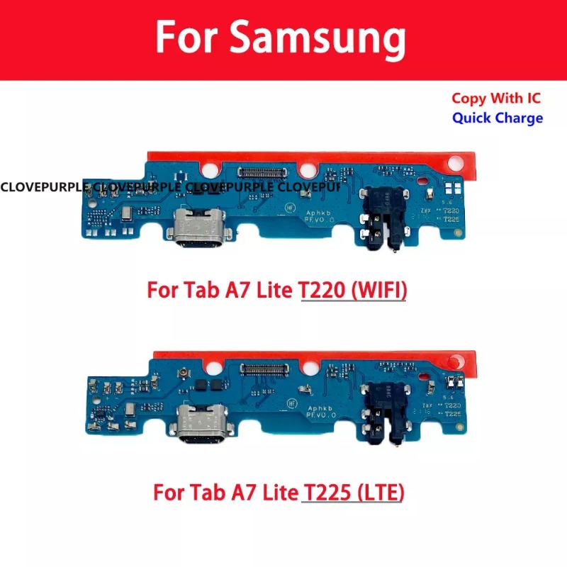 แท่นชาร์จ USB สายเคเบิ้ลอ่อน สําหรับ Samsung Galaxy Tab A7 Lite T220 T225