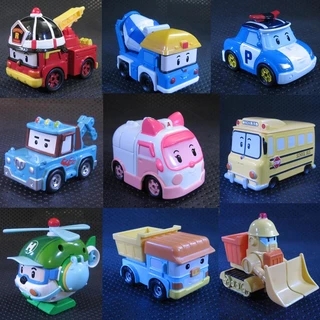 29 รุ ่ นพร ้ อมสต ็ อก Robocar Poli ของเล ่ นเด ็ กรถโลหะผสมรถตํารวจ Polly Rescue Little Hero ของเล ่ นรถ Ambassador Dumphair เฮลิคอปเตอร ์