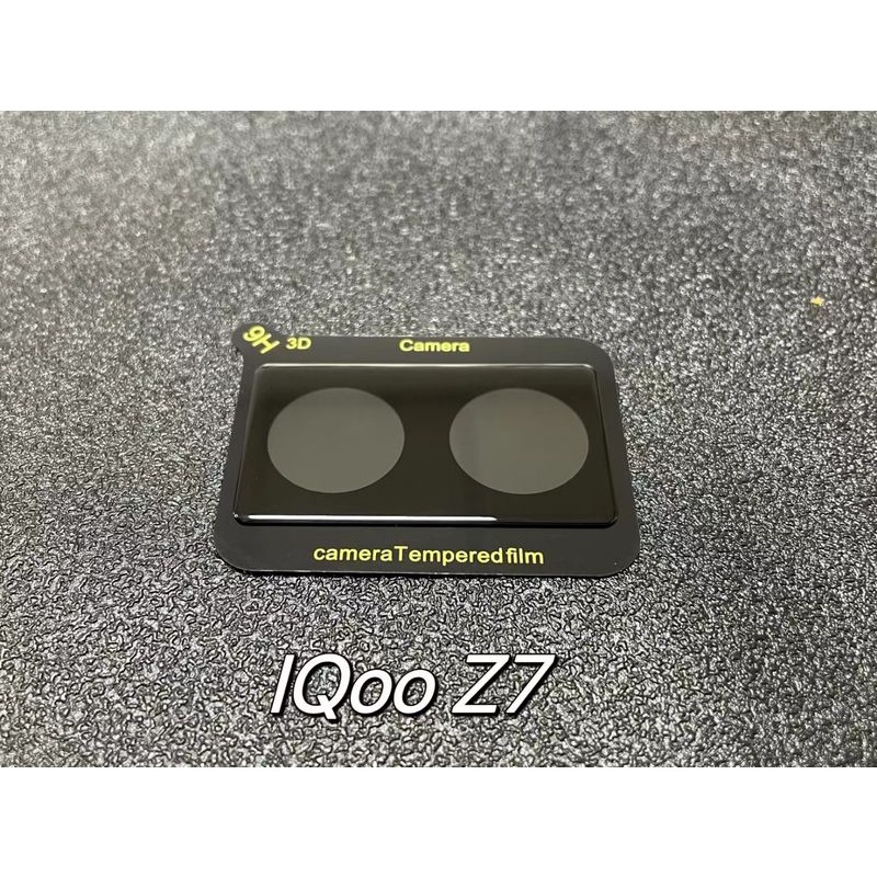 3 in 1 ฟิล์มกระจกนิรภัยกันรอยเลนส์กล้อง แบบใส 9H HD กันรอยขีดข่วน สําหรับ iQOO Z7 Z7x 5G iq00 2023