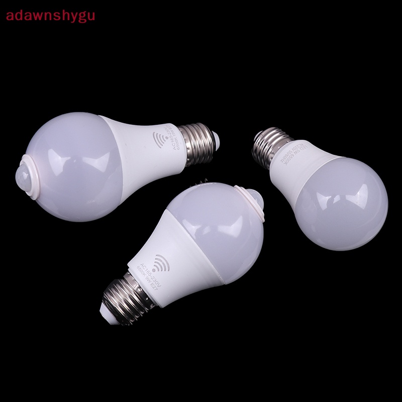 Adagu E27 หลอดไฟ LED 5W 9W 15W เซนเซอร์จับการเคลื่อนไหว กลางคืน