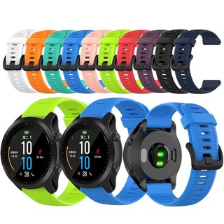สายนาฬิกาข้อมือซิลิโคน สําหรับ Garmin Forerunner 945 935 955 Fenix 5 Plus