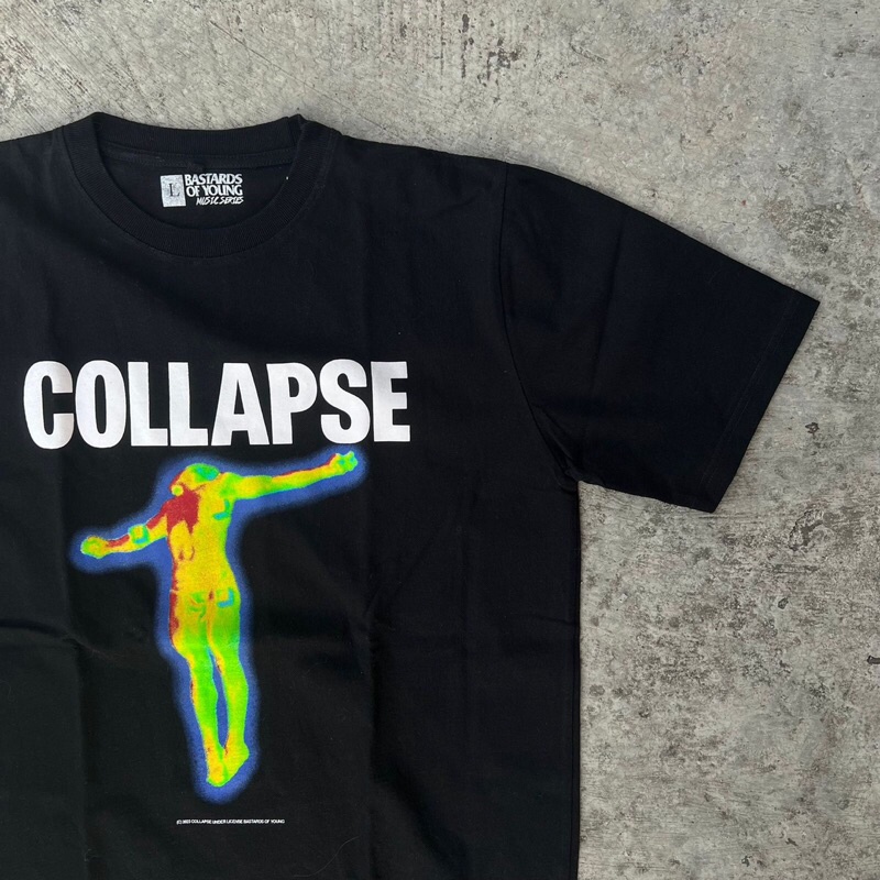 ดีมาก เสื้อยืด Kaos - Collapse Born Again