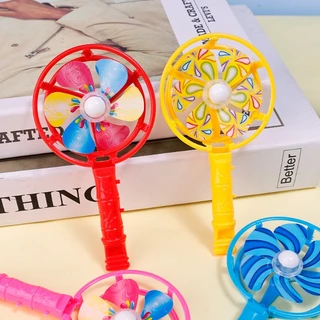 NEWกังหันลมนกหวีดพลาสติก ขนาดเล็ก สีสันสดใส แบบสร้างสรรค์ ของเล่นสําหรับเด็ก