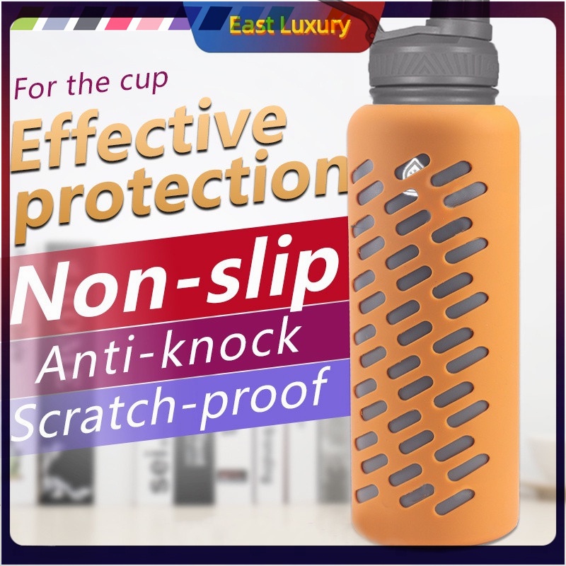 Tumbler อุปกรณ์เสริม 40oz/32oz/22oz/18oz Tumbler Full Cover Tumbler ซิลิโคน Boot Anti-slip Tumbler ฝ
