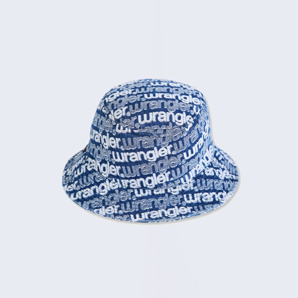 WRANGLER KIDS หมวกผู้ชาย / ผู้หญิง ทรง Bucket Hat รุ่น WK F123UHATN02 สียีนส์