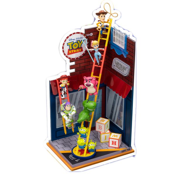 ของแท้ 52toys Toy Story บันไดปีนเขา บันไดขนาดใหญ่ ชุดฉากกล่องปริศนา อินเทรนด์ เล่น ของขวัญ ขายส่ง KR