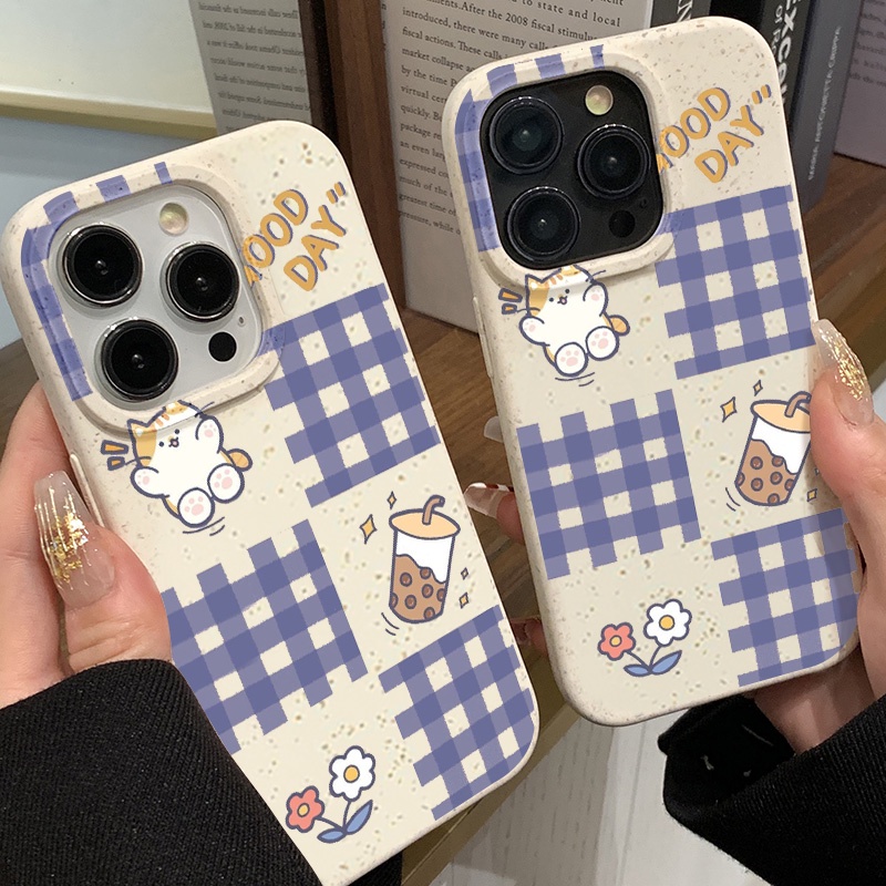 COD GOOD DAY เคสโทรศัพท์มือถือป้องกันการล่มสลาย For iPhone 11 14 15 12 13 Pro Max 6 7 8 Plus XS Max XR Silicone Case