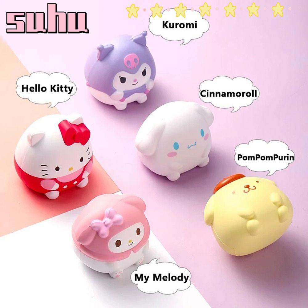 Suhuhd ตุ๊กตาของเล่นบีบกด คลายเครียด รูปการ์ตูนมายเมโลดี้ Kuromi Sanri-o น่ารัก