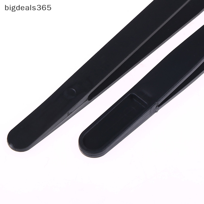 [bigdeals365] แหนบพลาสติก ทรงโค้ง ปลายตรง สําหรับหยิบเพชร พร้อมส่ง