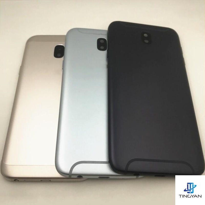 เคสแบตเตอรี่ ด้านหลัง พร้อมปุ่มปรับระดับเสียง สําหรับ Samsung Galaxy J3 J5 J7 Pro 2017 J330F J530F J