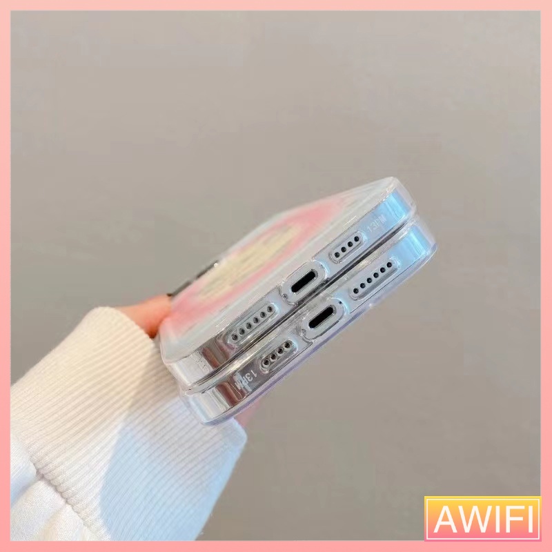 🔥AWIFI🔥ใช้กับ เคสไอโฟน เคสไอโฟน11 เคสไอโฟน16 15/ 13/12/14 /11Plus Pro Max 8/7 Plus X/XR นิ่มกันกระแทก  เคสโทรศัพท์#812 - รูปที่ 6