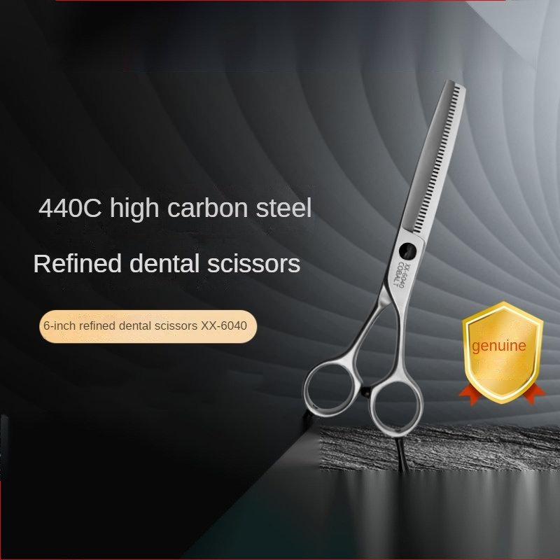 Taa,6 นิ้ว, xx6040,440C,กรรไกรฟัน,กรรไกรบางใบหน้าและปาก,กรรไกรความงามสัตว์เลี้ยง JLVM