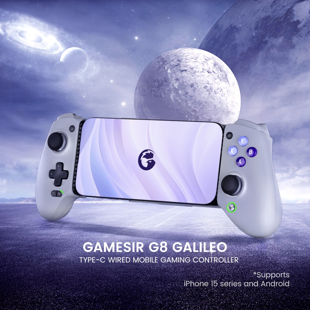 Gamesir G8 Galileo Type C จอยเกมมือถือ สําหรับ iPhone 15 Android Phone Xbox Game Pass Stem Link with