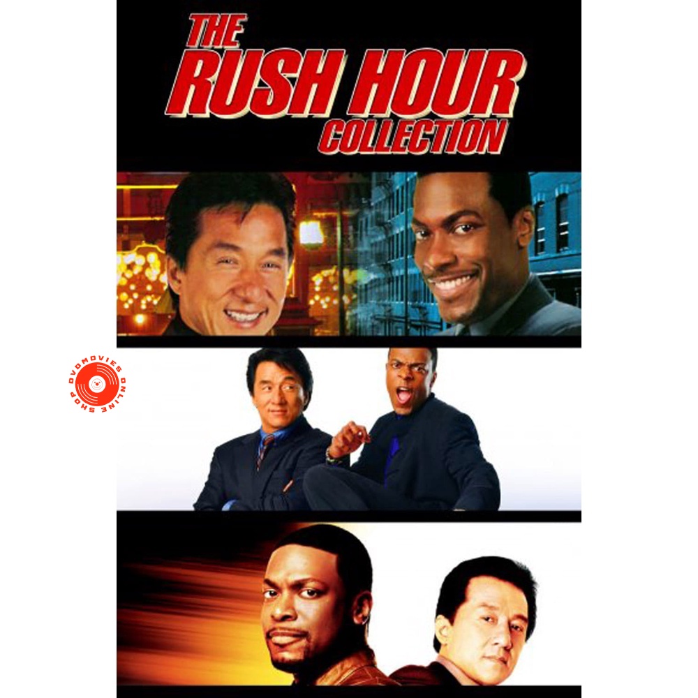 DVD Rush Hour คู่ใหญ่ฟัดเต็มสปีด ภาค 1-3 DVD Master เสียงไทย (เสียง ไทย/อังกฤษ | ซับ ไทย/อังกฤษ) DVD