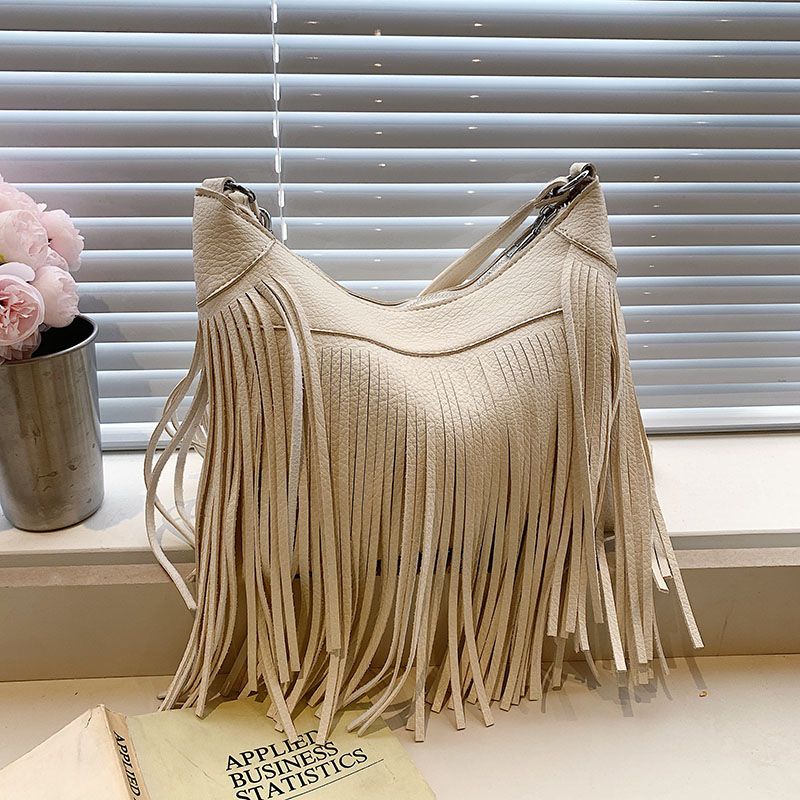 Design Sense Niche Retro Bag Female Bohemian Messenger Bag All-Match Shoulder Bag Flow Bag Messenger