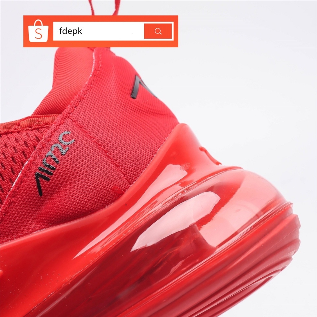 2023 HOT 100% Original Nike Air Max 720 red sports shoes for women and men