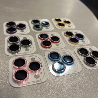 ฝาครอบเลนส์กล้องเพชรเหมาะสําหรับ iPhone13ProMax สติกเกอร์เลน…