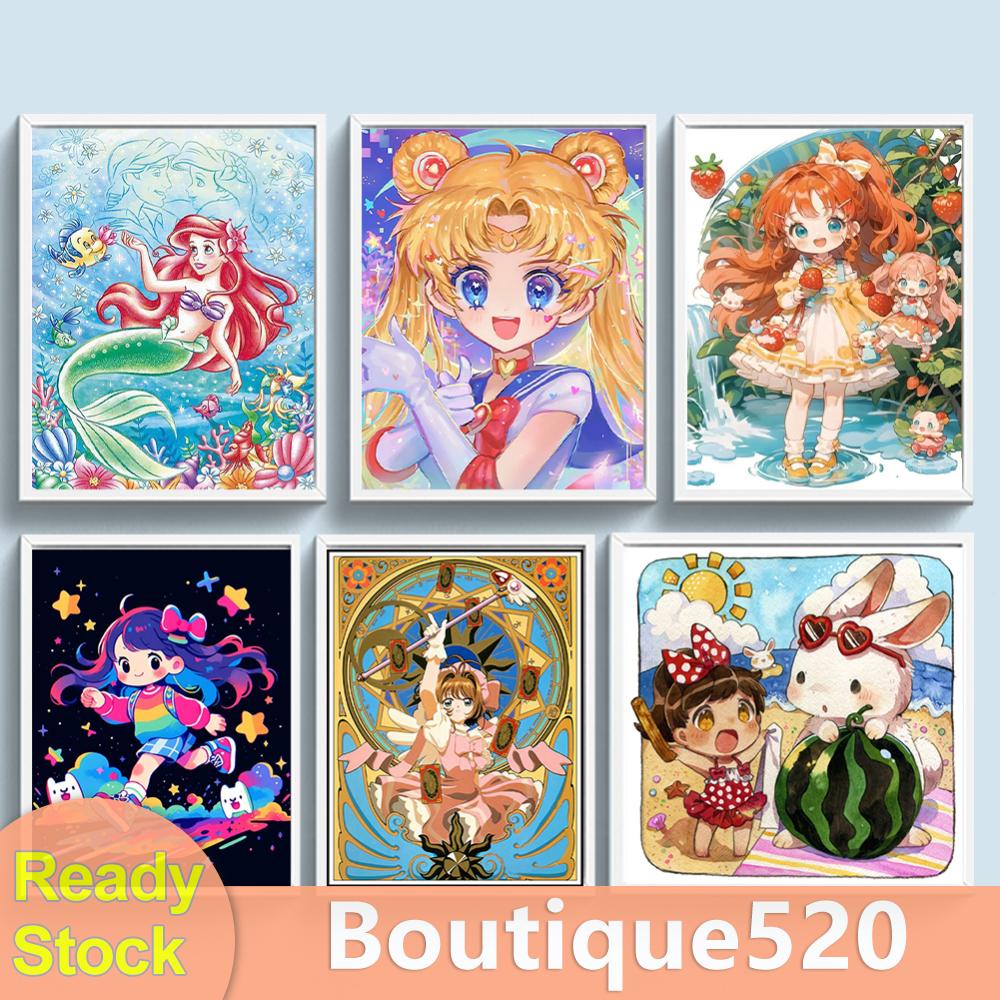[boutique520.th] ด้ายผ้าฝ้าย 11CT พิมพ์ลายตัวอักษร สําหรับปักครอสติช