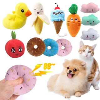 ของเล่นตุ๊กตาสัตว์เลี้ยงรูปแครอทน่ารักสําหรับแมวและสุนัขทนต่อการกัดและผลิตภัณฑ์เสริมอาหารในตัว