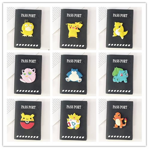 Pikachu Passport Cover Passport Holder Passport Protective Case