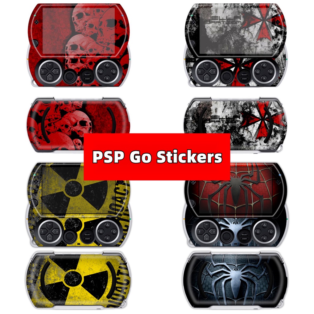 Psp Go Host ฟิล์มป้องกัน Psp Go สติกเกอร์สร้างสรรค์อะนิเมะสติกเกอร์สีเครื่องเกม Anti-Scratch สติกเกอ
