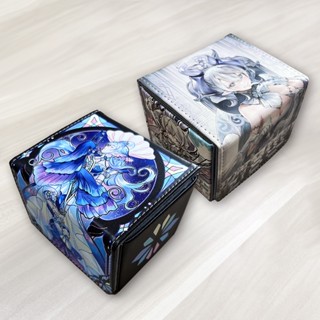 ยูกิโอ! กล่องการ์ด หนัง ปู่ การ์ด กรณี ไข่มุก น้ําตา เงิน เม…