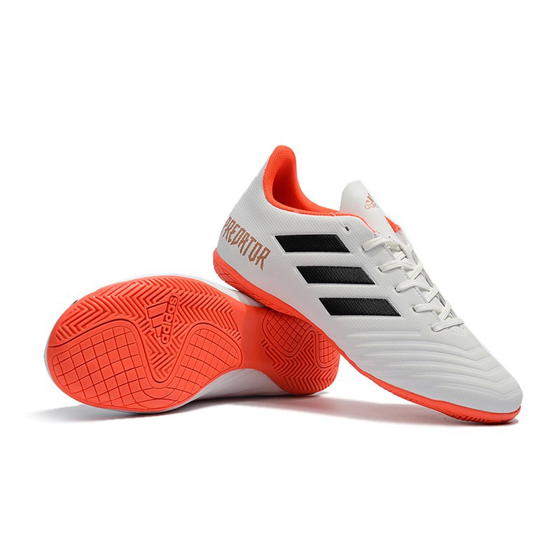【Ready Stock】Adidas Predator 18.4 TF high quality Soccer Shoes Futsal Shoes For Men