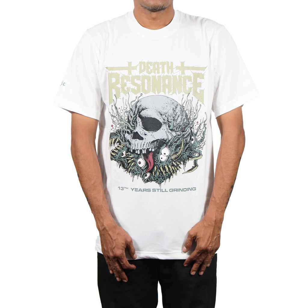 เสื้อยืด Heretic - เสื้อยืด - DR 13 White Short Sleep Fashion Hardworking T shirt