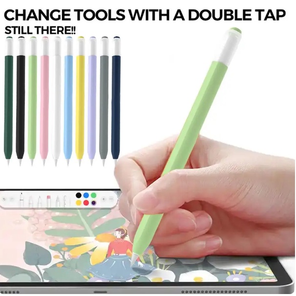 เคสซิลิโคนนิ่ม น้ําหนักเบา กันตก สําหรับ Apple Pencil 3 USB C Apple Pencil 3 USB-C