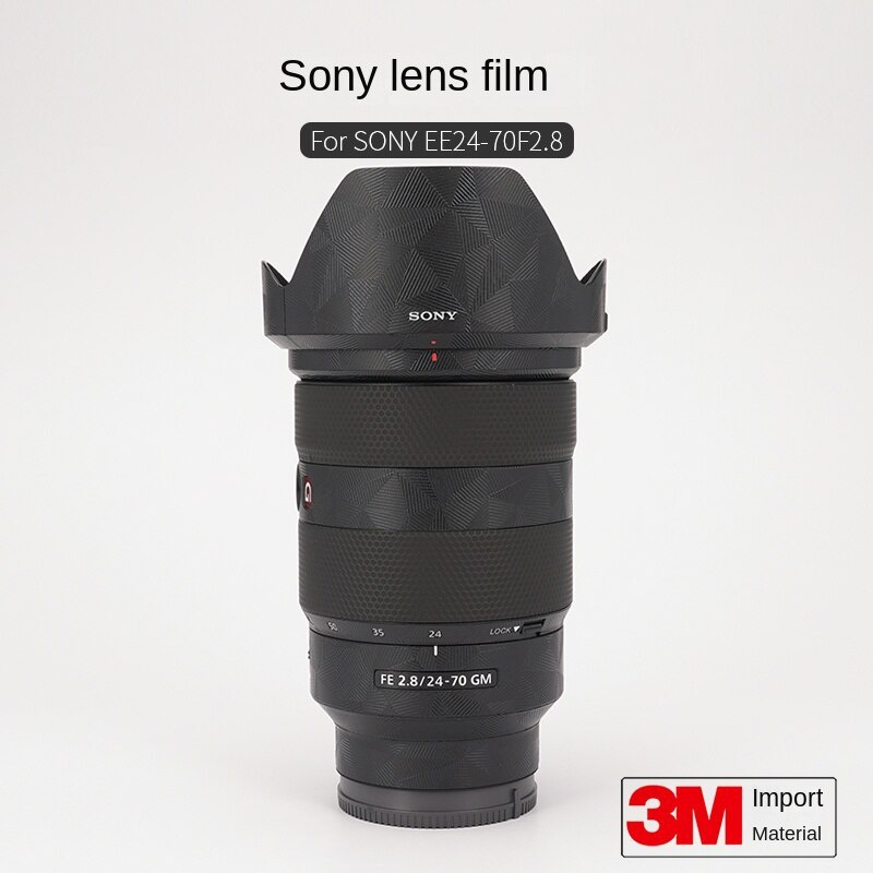 Mebont 3M [Sticker sony ] Body Camera สติกเกอร์ Skin ไม่ทิ้งคราบกาว ติดง่าย กล้อง sony FE24-70 F2.8 GM 2470 G1  body protection film