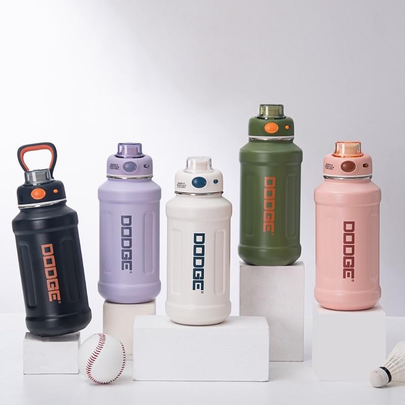 (พร้อมส่ง) DODGE กระติกน้ำ กระบอกน้ำเก็บความเย็น สแตนเลส ขนาด 950ml.
