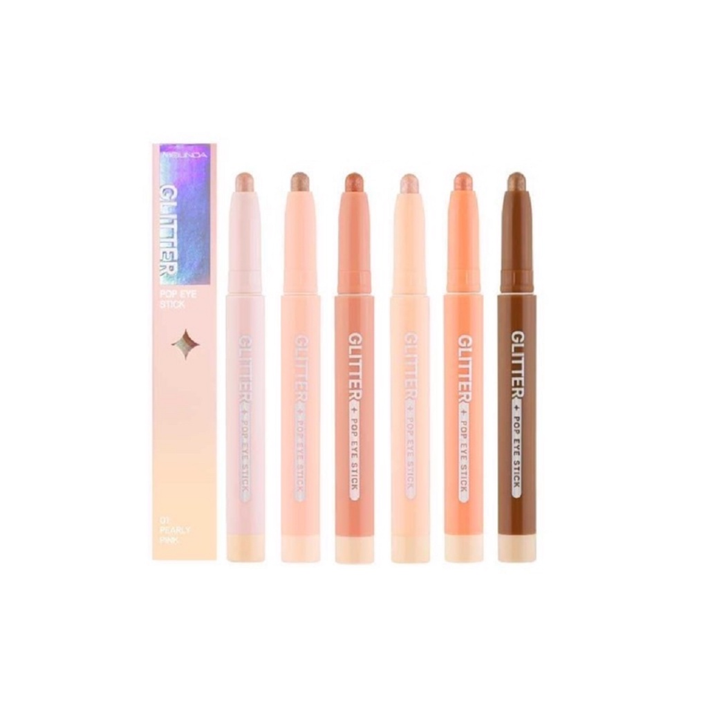 ของแท้·ส่งด่วน·ถูก Mei Linda Glitter Pop Eye Stick #MC3117 : meilinda เมลินดา ป๊อป อายแชโดว์ แบบแท่ง x1 ชิ้น dayse NP