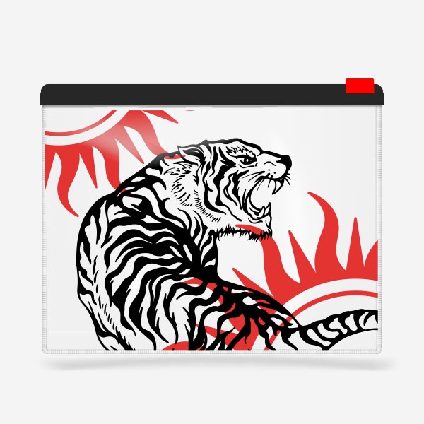 Bundanjai (ซองซิป) MGA-ซองซิป : Manga Arena Zipper PVC bag-M/25Wx18H cm.