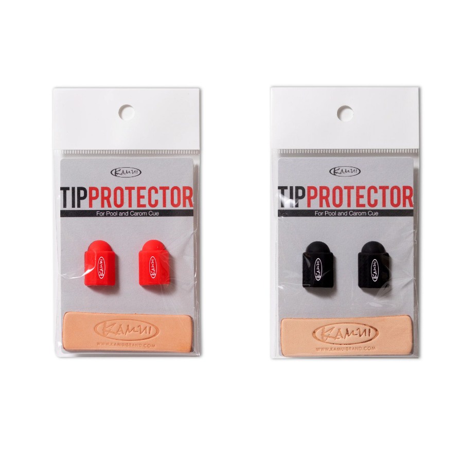 [ของแท้] Kamui Tip Protectors จุกปิดหัวคิว และหนังขัดหัวคิวในชุด ที่ป้องกันหัวคิว ผลิตจากยาง มี 2 สีให้เลือก