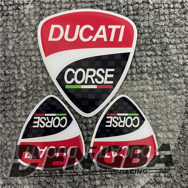 สติกเกอร์ฉลาก สามมิติ สําหรับติดตกแต่งรถจักรยานยนต์ Ducati 696 796 848 939