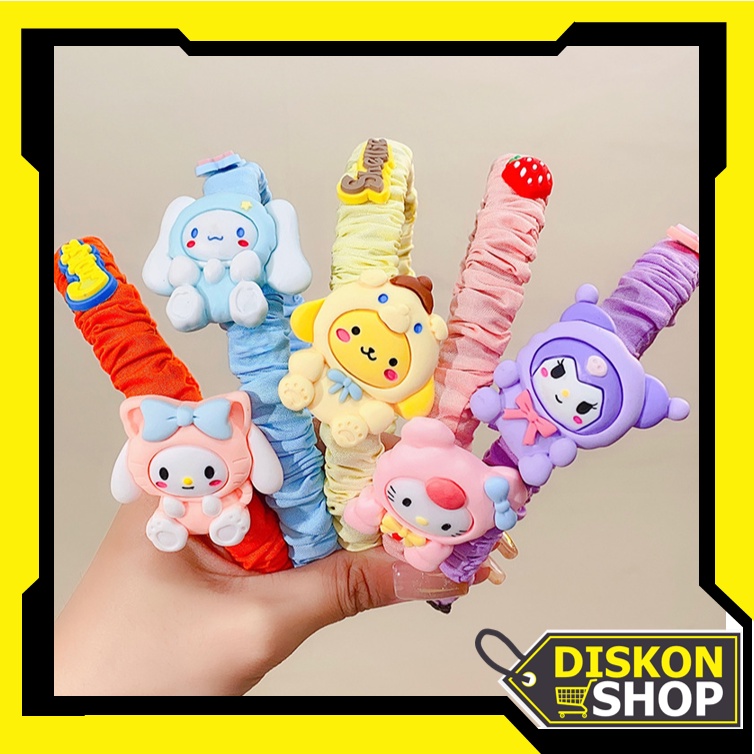 Shop - F6103 Sanrio Character Scrunchie / ที่คาดผม Sanrio Scrunchie / ที่คาดผมตัวละคร Sanrio / ที่คา