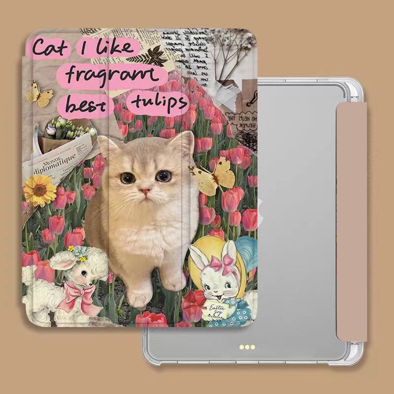 เคสไอแพด สําหรับ Air5/Air3/Air4+Pro11+mini6/mini4/mini5+Air1/2 gen10/gen7/gen8/gen5 ลูกหมูน้อยน่ารัก ราคา ถูกที่สุด ดีลบีเคเค แกลเลอรีภาพที่ 2