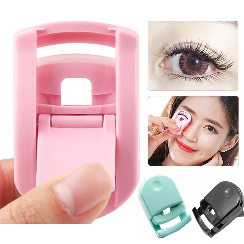 ที่ดัดขนตา - เครื่องมือขนตาปลอม - คลิปขนตา - พร้อมที่จับสบาย, แผ่นซิลิโคน - ที่ดัดขนตา - แหนบต่อขนตา - เครื่องมือแต่งหน้า