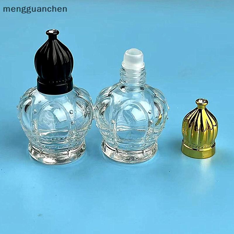 [mengguanchen] แก้วทอง 15 มล. มินิวินเทจโปร่งใสตัวอย่างที่ว่างเปล่าขวดขวดขวดรีฟิลขวดหยดน้ําหอม [TW]