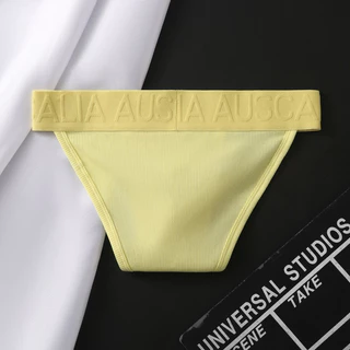 กางเกงในชายAUSCALIA กางเกงในผู้ชายขาเว้า ผ้าฝ้าย เนื้อนุ่ม ยืดหยุ่น ใส่สบาย สินค้าพร้อมส่ง (AC3-H023)